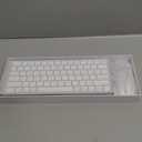 Bluetooth Keyboard and Mouse for Mac, Rechargeable, Mini Size, Ultra Slim, Quiet Typing, 4 Level DPI, Wireless Keyboard and Mouse Compatible with Mac, iPad, iPhone, MacBook Air/Pro