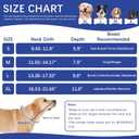 ASENKU Dog Cone Collar, Soft Adjustable Cone for Dogs to Stop Licking, Lightweight Recovery Dog Cone After Surgery, Pet E-Collar for Small, Medium & Large Dogs,(Blue L)
