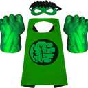 NuGeriAZ Superhero Hands for Kids Smash Punches Gloves Toy Children Plush Boxing Glove with Cape Kids Cosplay Costumes for Christmas Birthday Gift