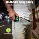 Delay Spray for Men, Desensitizing Delay Sprayer for Long Last Men, Upgraded Fast-Acting Climax Control Spray Better Maximized Sensation, Made with Lidocaine to Help Men Last Longer in Bed (6ml)