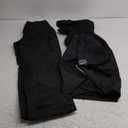 Kids Rain Suit Boys Girls Rain Gear Waterproof Youth Rain Jacket and Pants for Golf Fishing (11-13 Years, Black)