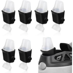 6pcs Replacement Spout for Contigo Aubrey, Silicone Water Bottle Mouthpiece Replacement Lid Parts Mouth Piece Accessories for Contigo Water Bottle 14oz/20oz for Kids (Spout Only)