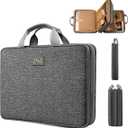 ZINZ Slim Expandable 13 13.3 13.6 14 Laptop Case Sleeve Compatible with MacBook Air/Pro 13-14 M1 M2 M3 2021-2023 Pro/Max,13.5 Surface Laptop 4/3,D01G01