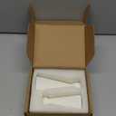 Taper Candle Holders for Candlesticks Ceramic Candle Stick Candle Holder- Set of 2 Decorative Candle Stand for Wedding Decor,Dinner Party and Table Centerpieces,Housewarming Gift White