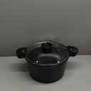 5 QT. Non-Stick Stock N Pasta Pot w/Locking Handles and Easy Pour Strainer, 9
