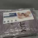 CozyLux Queen Comforter Set - Dusty Purple Comforters Queen Size, 3 Pieces Box Stitched Bed Set for All Seasons, Soft Lightweight Bedding Sets with 1 Down Alternative Comforter and 2 Pillow Shams