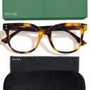 miyya Stylish Reading Glasses for Women, Cheaters Eyeglasses, Oversized Blue Light Readers, Fashion Eye Glasses