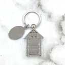 Metal USB Flash Drive Novelty House Design Portable Thumb Drive for Students Unique Gift for Friends PenDrive Music Storage(House 128GB)