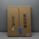 iRahmen 18x24 Picture Frame Set of 2, Rustic Brown Wood Poster Frame with Plexiglass, Display 16x20 Picture with Mat or 18 x 24 Without Mat for Photo Wall Gallery Mounting