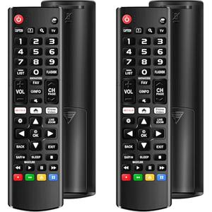 ) Universal Remote for LG Smart TV, Compatible with All LG TV Remote Control LCD LED OLED UHD HDTV 3D 4K Smart TV Models, Replacement Remote with Netflix Amazon Shortcuts Key