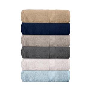 QUBA LINEN Hotel & Spa 100% Cotton Bath Towels Pack of 6, Ultra Soft, Quick Dry, Lightweight, Highly Absorbent, Perfect for Shower, Spa, Gym, Pool, Hotel, Resort & Daily Use (Multi-Color - 24" x 48")