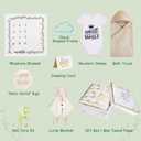 8Pcs Gender Reveal Gifts, for Newborn Boys, Baby Boy Gift Basket for First Time Expecting Parents to Be, Pregnancy Announcement & Care Package for Mum & Dad