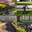 Hand Well Pump, Antique Cast Iron Manual Pitcher Pump, Water Transfer Pump, 25ft Maximum Lift, Perfect for Garden, Pond, Backyard