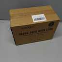 Glass Jars with Lids 64 oz, Airtight Silicone Seal & Non-Slip Design, Large Glass Storage Containers with Lids, Wide-Mouth Storage Containers for Kitchen, Laundry, Pantry & Office, Set of 2