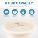 AROMA CoreCoat Pot-Style Rice Cooker with One-Touch Control and Non-Stick Ceramic Coating (6 Cups Cooked, 3 Cups Uncooked)