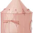 3 Sprouts Kids Play Tent - Sustainable Recycled Fabric  Fun Spacious Childs Playhouse for Indoor Games for Boys & Girls - Durable Fort Pop Up House for Toddlers & Children Age 3-10 - Pink (Solid Misty Pink)
