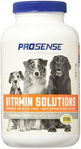 ProSense Vitamin Solutions 90 Count, Chewable Tablets for Dogs, Helps Support Overall Wellness (P-87039) 02/2028
