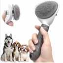 Pet Grooming Slicker Brush for Dogs & Cats Gentle Deshedding Tool for Loose Hair & Undercoat Soft Stainless Steel Pins, Pain-Free Grooming, Reduces Shedding, Ideal for All Breeds - TidyCabin