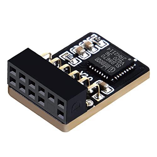  NewHail TPM2.0 Module TPM SPI 12Pin Module with infineon SLB 9670 for Gigabyte Motherboard : Industrial & Scientific