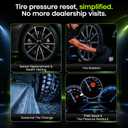 EL-50448 2-in-1 TPMS Relearn Tool for GM/Ford | TPMS Reset Tool with Mode Switch, Tire Pressure Sensor Activation for Chevrolet Ford GMC Cadillac Buick Lincoln, 2026 Version
