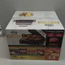 Ninja DG551 Foodi Smart XL 6-in-1 Indoor Grill with Air Fry, Roast, Bake, Broil, & Dehydrate, Foodi Smart Thermometer, 2nd Generation, Black/Silver