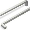 homdiy 5Pack 6-1/4in Cabinet Handles Brushed Nickel Cabinet Pulls Modern Drawer Pulls Stainless Steel Kitchen Cupboard Handles, 6.25" Hole Center (6-1/4in Hole Centers)