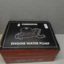 A-Premium Enginie Water Pump 19195104 [DOHC 8Cyl] Compatible with Chevy GMC Cadillac Hummer GM Cars - Silverado 1500, Express, Escalade, Tahoe, Sierra, Savana 1500, Yukon, 9-7x More - 4.8L 5.3L 6.0L