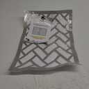 Brick Herringbone Stencil Set-2 Identical Herringbone Brick Stencils for Painting Walls, Floors & DIY Projects - Herringbone Pattern Faux Brick Stencil Sheets (13" L x 18" H)-Brick Size 3.25x1.25