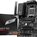 MSI PRO B650-P WiFi AMD AM5 ATX Motherboard, 4X DDR5~128GB, 1x PCI-E x16, 2X M.2, 6X SATA, 8X USB 3.2, 1x USB Type C