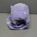 Krifey Wearable Blanket Hoodie, Oversized Sherpa Fleece Sweatshirt with Giant Pocket, Birthday Gifts for Women, Mom, Sister, Purple Cloud, One Size