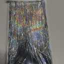 Icicles Tinsel - 5000 Strands 19" Icicle Tinsel Strands for Christmas Tree- Shiny Foil Fringes Tinsel Christmas Tree Decorations for Xmas Tree Holiday Decor Birthday Wedding Party Supplies, Iridescent