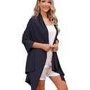 Eeeuityoo Tencel Shawl Wraps Women's Girls Shrug for Evening Dress Wedding Cape Cover Up 1920s Shawl
