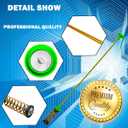 2026 Upgraded DC97-16350S/16350U/16350T Suspension Rod Kit for Samsung Washer, 4 Pack Heavy Duty Rods with Thicker Springs, Fits WA50R5200AW, WA45T3200AW, WA45N3050AW, WA50R5400AV, WA50T5300AC & More