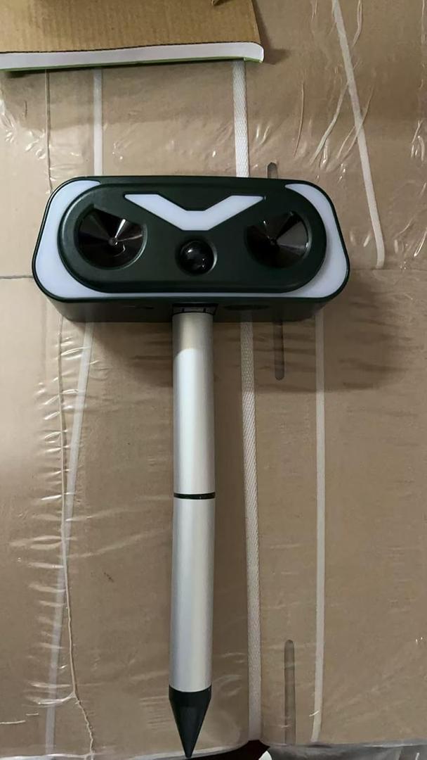 Ultrasonic Animal Repeller for Yard, Pack of 4