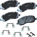 Bendix Premium SBC866 Ceramic Front Brake Pads for Select Models Chrysler 200,Cirrus,Sebring,Dodge Avenger,Caliber,Stratus,Jeep Compass,Patriot,Mitsubishi ASX,Eclipse,Galant,Lancer,Outlander