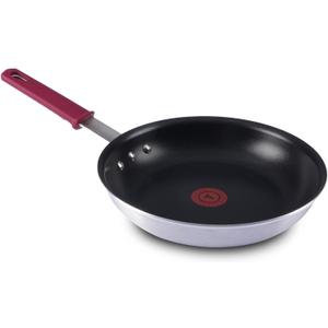 T-fal Professional VX3 Brushed Nonstick Fry Pan with Stainless Steel Handle 10 Inch, Oven Broiler Safe 400F, Cookware, Pots and Pans, Frying Pan, Restaurant Grade, Certified by the NSF and CBA, Black
