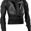 Fox Racing Titan Sport Motocross Dirt Bike Chest Guard Jacket, Black, X-Large