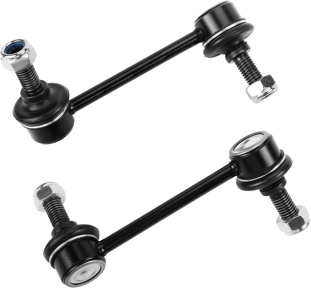 LCWRGS Rear Sway Bar Links Replacement for 2002-2009 Chevrolet Trailblazer EXT SSR GMC Envoy XL XUV Saab 9-7x Buick Rainier Isuzu Ascender Oldsmobile Bravada, K6667 K6668