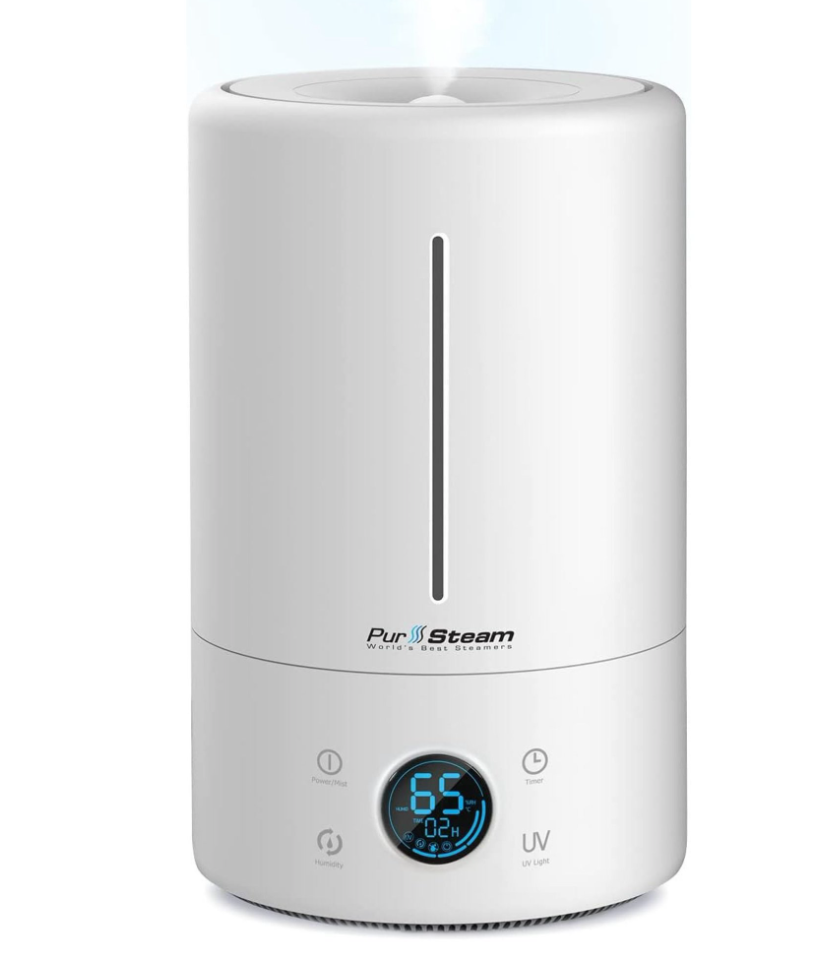 Cool Mist Humidifier – Superior Ultrasonic 5 Liter Humidifying Unit with -Quiet Operation, Ideal for Baby Room with Automatic Shut-Off - Up to 20 hours of Operating Time