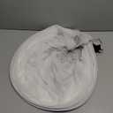 Pack N Play Tent Cover - Bassinet Cover for Pack N Play/Travel Crib/Mini Crib/Playpen, Bassinet Mosquito Net Cover with Two-Way Zippers (White-Large)