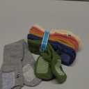6 Pairs Baby Boy Girl Non Slip Socks Child Toddler Winter Thick Soft Wool Kids Warm Socks with Grips (1-3T, Solid Color B)