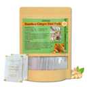 122 Pads Foot Pads - Turmeric & Ginger Foot Pads, Pure Natural Foot Pads with Ginger, Wormwood, Bamboo Vinegar, Bigger Adhesive Pad Ginger Foot Pads