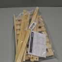 2-Step Desktop Storage Organizer Foldable 2 Tier Ladder Plant Stand Wood Display Shelf Decorative Storage Rack for Table Top