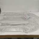 Arch Window Mirror,Rustic Farmhouse Large Wood Cathedral Arched Decorative Accent Mirror for Bedroom, Living Room,Entryway,Hallway