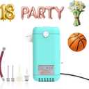 Kusamue Balloon Pump Electric Air Pump for Long Balloon,260/160 Balloon Inflator Pump Electric for Foil Twisty Animal Balloons Basketball