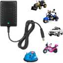 6V Battery Charger for Kids Ride On Toys car 6 Volt Battery Charger for Best Choice Products Hello Kitty SUV Kid Trax Toddler Quad Kidzone Bumper Car Electric Toys Charger