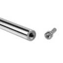 2 pcs 10 mm x 400mm Chrome Plated Linear Rod with M5 Hex Socket Cap Screw Bolt