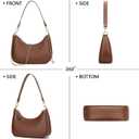 KKXIU Shoulder Bag for Women Cute Hobo Purses and Handbags Retro Clutch Underarm Purse | Cute, Retro, Cute, Retro