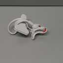 ITART Cell Phone Holder,Universal Bedside Phone Stand,Lazy Bracket,Flexible Long Arms Clip Mount for iPhone X Samsung Galaxy in Bedroom Office Desk-White