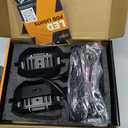 Auxbeam 4In 60W Amber Fog Lights, Amber Led Pods Super Bright Spot Beam Offroad Lights with Plug and Play Wiring Harness Kit for Truck SUV ATV UTV Jeep Wrangler Motorcycle
